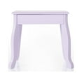 thumbnail image 5 of Guidecraft Kids' Purple Vanity and Stool Set - Lavender: Girls' Princess Desk and Chair with Makeup Mirror and Storage Drawer, 5 of 6