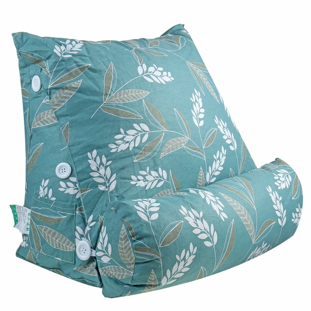 Wedge Shaped Reading & Bed Rest Pillows, Soft Triangle Cushion Pillow