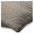 thumbnail image 2 of Pillow Case, Decorative Silver Grey Pack of 2, 24x24 inch (60x60 cm) Throw Pillow Cover for Sofa, Linen Quilted Pillowcase with Zipper, Abstract Modern Style Easter - Silver Sway, 2 of 5