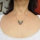 thumbnail image 2 of Collar V con cadena Alonso Luis Atala Estrella, 2 of 2