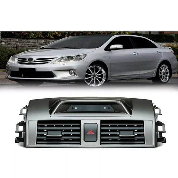 Center Dash A/C Outlet Air Vent Panel For Toyota Corolla 2009-2013 55670-02340