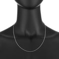 thumbnail image 3 of 1.5mm Solid .925 Sterling Silver Ball Bead Choker Chain Necklace, 16 inches + Gift Box, 3 of 7