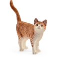 thumbnail image 1 of Cat Toy Figure, Brown & White, 1 of 1