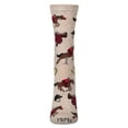 thumbnail image 2 of MeMoi Women's Equestrian Rayon From Bamboo Crew Socks - Womens - Female, 9-11, Ivory Heather, 2 of 3