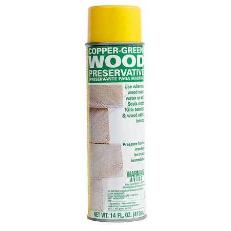 Copper Green Wood Preservative Oil Base Exterior Green 14 Oz Case of 12