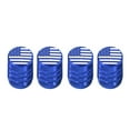 thumbnail image 1 of s de 4 piezas de ciclo de vástago de motocicleta de cubierta de polvo de válvula de coche de cobre Azul Sharpla Tapa de válvula de bicicleta, 1 of 8
