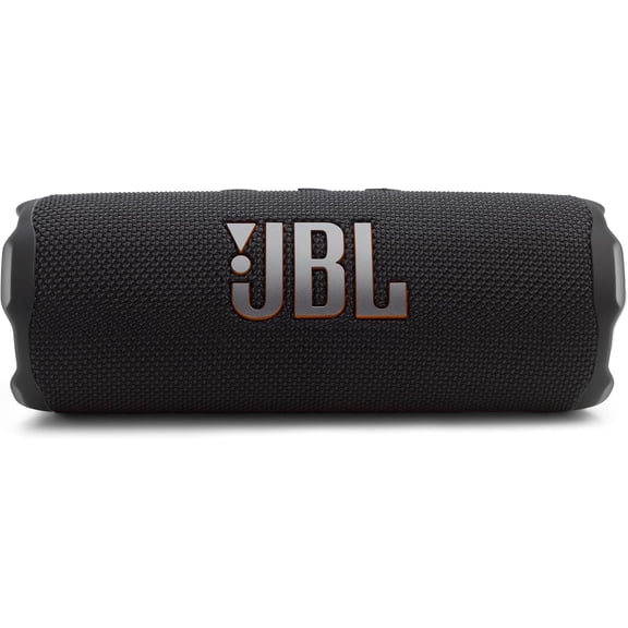 Open Box JBL Flip 7 - Portable waterproof and drop-proof speaker, Bold JBL Pro Sound with AI Sound Boost, 16Hrs of Playtime, and PushLock system with interchangeable accessories (Black)