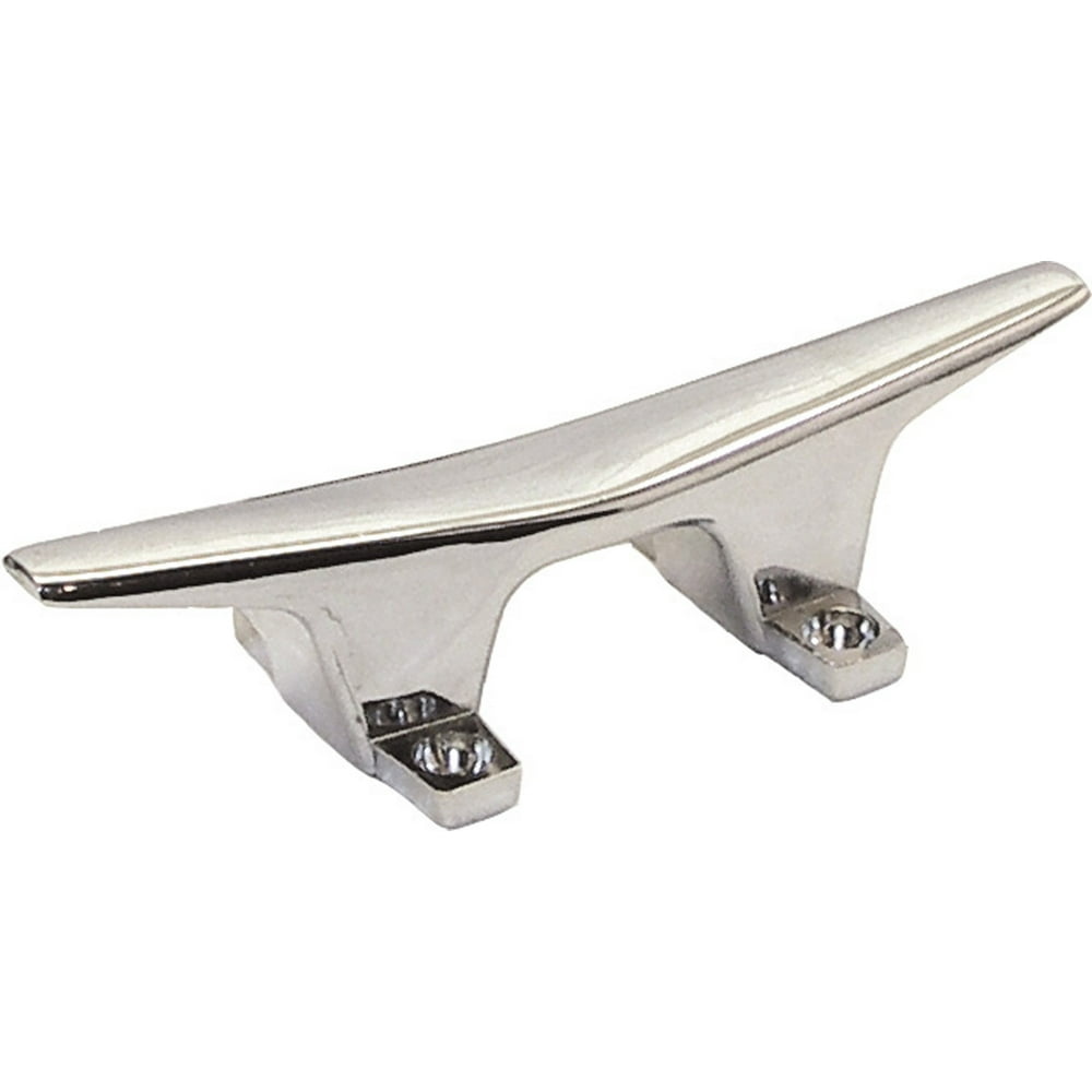Shoreline Marine Chrome Plated Zamak Boat Cleat 6"