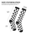 thumbnail image 4 of Sikiie Gear Tools 1 Pairs Compression Socks for Men and Women 15-20 mmHg Running Support Socks, 4 of 7