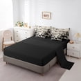 thumbnail image 5 of Feelyou Jungle Deer Family Bedding Comforter Set 7pcs, Western Animal Wildlife King Bedding Sets, Rustic Lake House Reversible Bed Sheets, Ultra Soft Bedroom Decor, 5 of 8