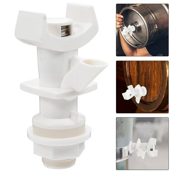 Milisten Plastic Water Jug Spigot Replacement for Water Dispenser 1 Set Push Button Spigot