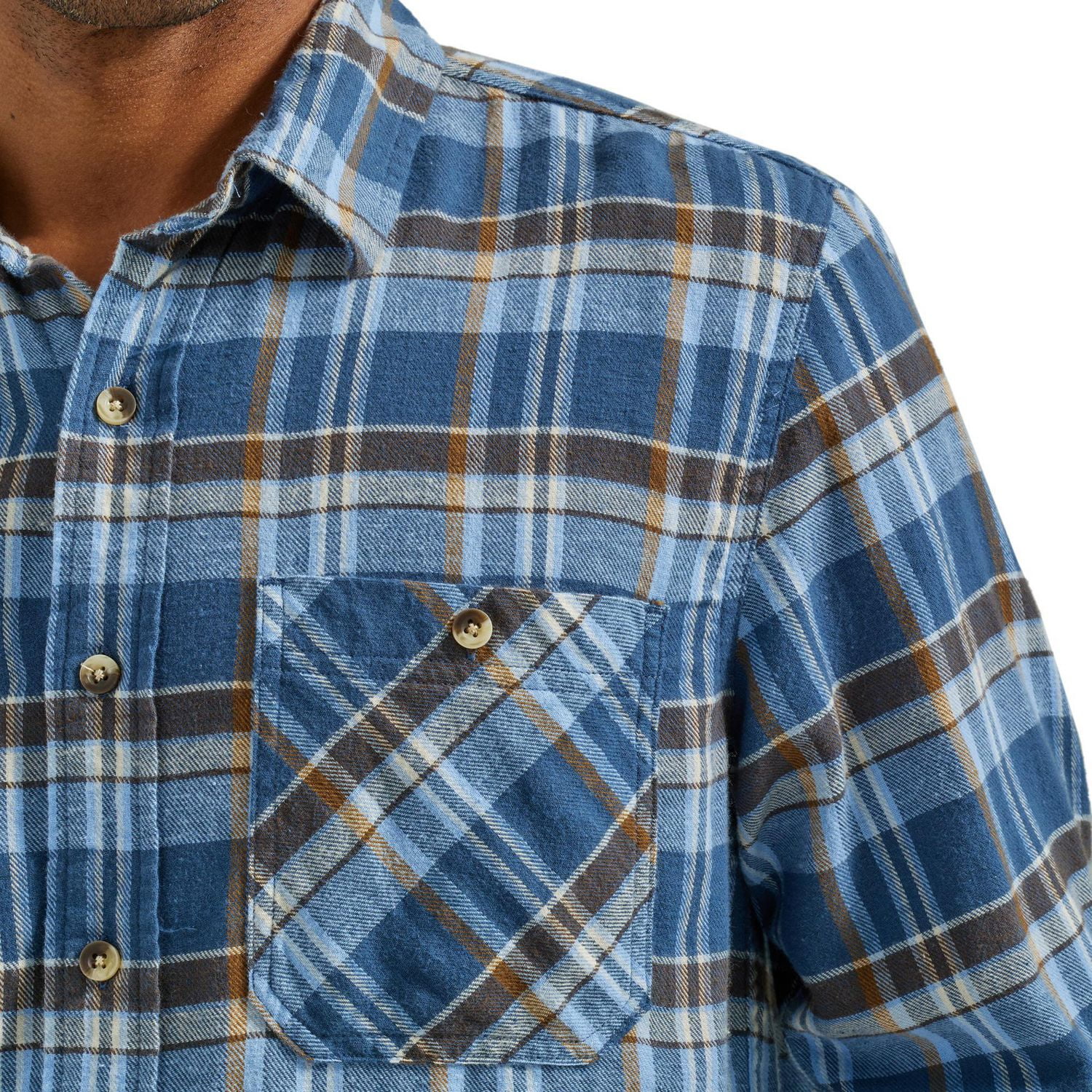 Wrangler Chemise en flanelle à manches longues