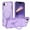 Purple, variant on for iPhone 16e Case Magnetic Finger Ring Holder Kickstand Compatible with Magsafe Military Grade Drop Protection Heavy Duty Shockproof Men Women Rugged Cover for iPhone 16e,Purple