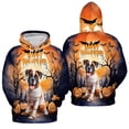 thumbnail image 3 of Mummy Boxer Happy Halloween with Pumpkins Bats Spooky Fun All Over Print 3D Hoodie Unisex Merch Hoodies Boxers Dog Lover Gifts Idea - 00019, 3 of 6