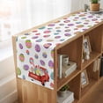 thumbnail image 6 of Table Runners 72 Inches Long Dress Scarves, Easter Eggs Farmhouse Kitchen Table Runner, Coffee Tablerunners, Spring Watercolor Bunny Daisy Red Truck 18x72 Inch, 6 of 9