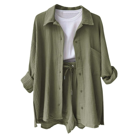 Lixiuxyad Tunic Shirt for Leggings Women's Casual Long Sleeve Shirt With Side Slits And Pocket Versatile Basic Top For Spring Summer Fall Everyday Wear Beach Date Outfit