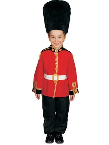 Deluxe Palace Royal Guard Police English British Toy Soldier Child Boys Costume 