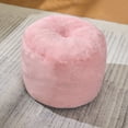 thumbnail image 6 of Giant Pink Faux Fur Bean Bag Chair Oversized Shell-Shaped Floor Sofa for Gaming and Reading, 6 of 6