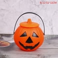 thumbnail image 1 of Halloween Christams Party Props Plastic Pumpkin Bucket Candy Box Halloween Decor, 1 of 6