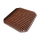 thumbnail image 2 of Funda de asiento de cuentas de madera de verano, transpirable, almohadilla refrescante para coche, protector universal para asiento marrón, 2 of 9