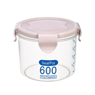 SDJMa 600ml Large Food Storage Containers with Airtight Lids Freezer Safe, BPA Free Plastic Meal Prep Containers, Leak proof Lunch Containers Bento box