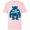 Soft Pink, variant on Disney and Pixar’s Monsters Inc Sulley and Boo Best Friends - Short Sleeve T-Shirt for Kids - Customized-White
