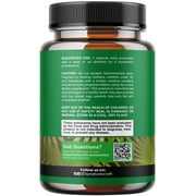 Natures Craft 500mg Saw Palmetto Extract Supplement with Plant Sterols and Flavonoids, 100 Capsules