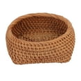 thumbnail image 4 of Caja Organizadora De Canasta De Almacenamiento De Ratán Tejido A Mano Juntos De Té De Vía De Otoño Para Bocadillos De Vajilla Decoración Del Hogar Con Mano De Obra Fina, 4 of 7