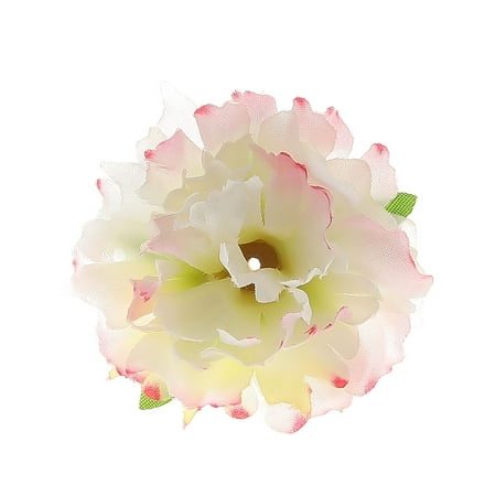 Flower Heads Wedding Table - KABOER 3 Pcs Artificial Flower Heads Peony Silk Fake Flower Heads Wedding Living Room Table Home Party Garden Decoration
