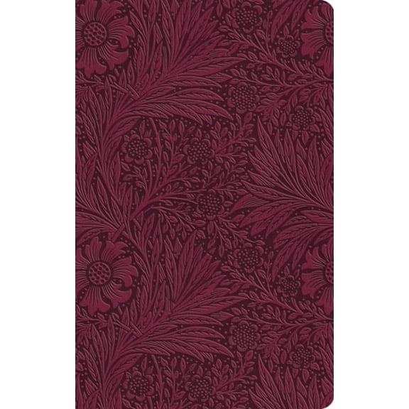 ESV Value Thinline Bible (Trutone, Raspberry, Floral Design), (Hardcover)