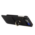 thumbnail image 4 of K-Lion Leather Slim Case for Samsung Galaxy Z Flip 3 Ultra Thin Shockproof Case with Card Slots Ring Holder Detachable Shoulder Strap Anti-Scratch Cover For Samsung Galaxy Z Flip 3,Black, 4 of 8