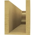 thumbnail image 4 of Ekena Millwork 6"W x 8"H x 32"L Newport Woodgrain TimberThane Rafter Tail, Primed Tan, 4 of 6