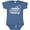Indigo, variant on Inktastic I Hooked Pawpaw's Heart with Fishing Rod Boys or Girls Baby Bodysuit
