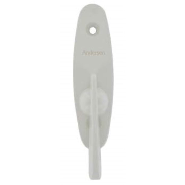 AndersenÂ¨ Tribeca Style Gliding Door Thumb Latch in White Color NEW