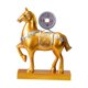 thumbnail image 4 of Estatuilla creativa de estatua de caballo, escultura de adorno de caballo, decorativo para estante, decoración de oficina coleccionable , Estilo B Estilo B Soledad estatuilla de caballo, 4 of 10