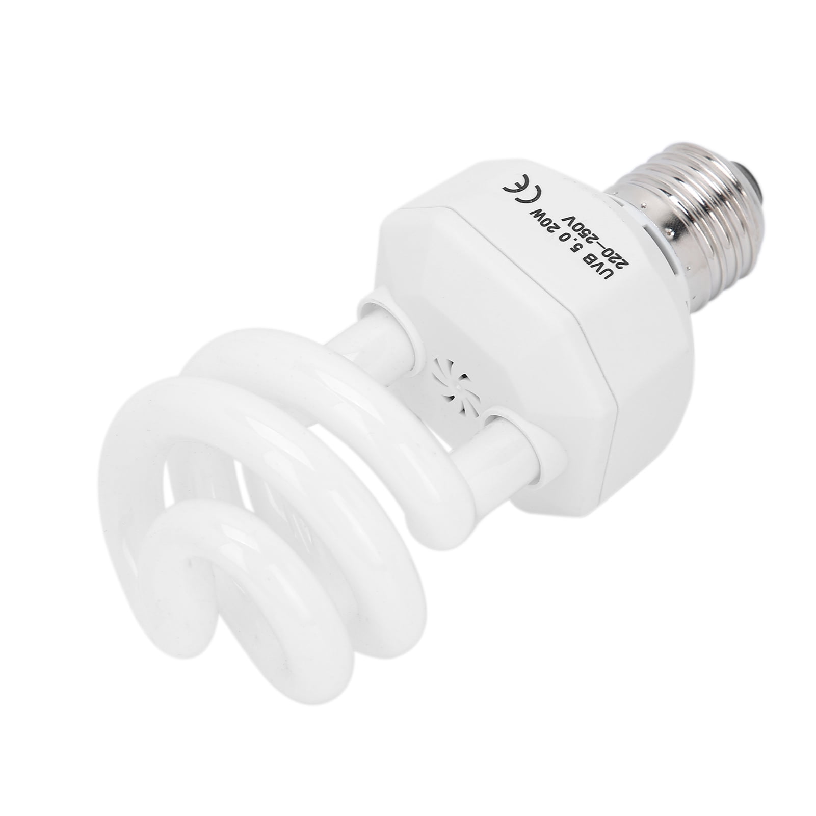 NFTIGB Reptile UVB Energy Saving Fluorescent Terrarium Light Bulb Calcium Supplement For Turtle Lizard Succulent Plant 20W 5.0 High Output Lighting
