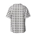 thumbnail image 4 of Goofa Airplane Printed Men's Casual Short-sleeved Shirt,Lightweight Breathable Button-down,Summer Casual men's top,Versatile Fashion shirt-Medium, 4 of 7