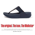 thumbnail image 2 of Sandalia FitFlop Walkstar Wedge para mujer, color azul oscuro, talla 7, 2 of 7