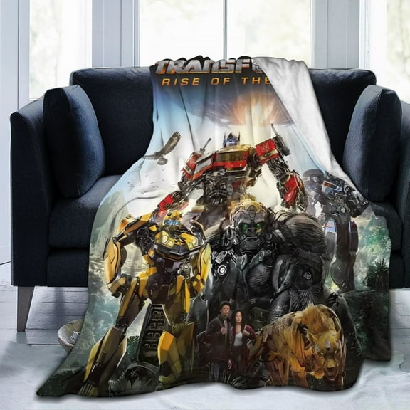 Ultra-Soft Micro Fleece Blanket Transformers Super Soft Plush Blanket For Winter Bedding Bed Couch Sofa For All Seasons 40"X30"