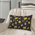 thumbnail image 5 of Fuzoiu yellow Pumpkin Corn Print Fuzzy Pillowcases, Super Soft Pillow Case Cover with Zipper for Bedroom, Sofa, Couch,Cozy Pillow Shams for All Seasons-16"x24", 5 of 6