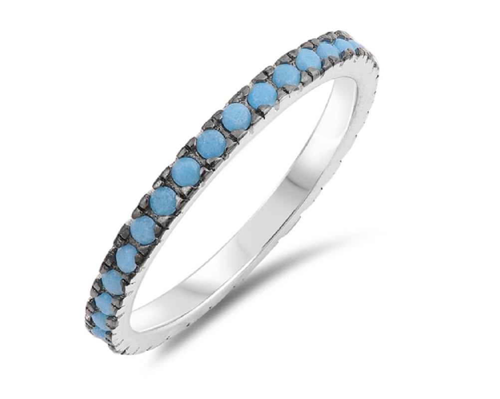 Simulated Turquoise Leaf Vine Nature Thumb Ring New .925 Sterling Silver Band Sizes 5-10 Simulated Turquoise Leaf Vine Nature Thumb Ring New .925 Sterling Silver Band Sizes 5-10