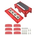 thumbnail image 1 of Bloque De Distribución De Energía De 4 Espárragos Profesional Para Vehículos Marinos RV M8 Rojo Sunnimix Bloque de distribución de energía, 1 of 8