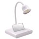 thumbnail image 1 of Lámpara de uñas UV, secador de uñas de 20 W, secado rápido para esmalte de uñas, rotación de 360°, lámpara de uñas de gel LED, luz de curado con almacenamiento de accesorios de uñas, 1 of 4