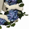 thumbnail image 6 of Easter Garland Bunny and Hydrangea Wreath for Front Door Blue and White 22" Easter Decor, 6 of 8