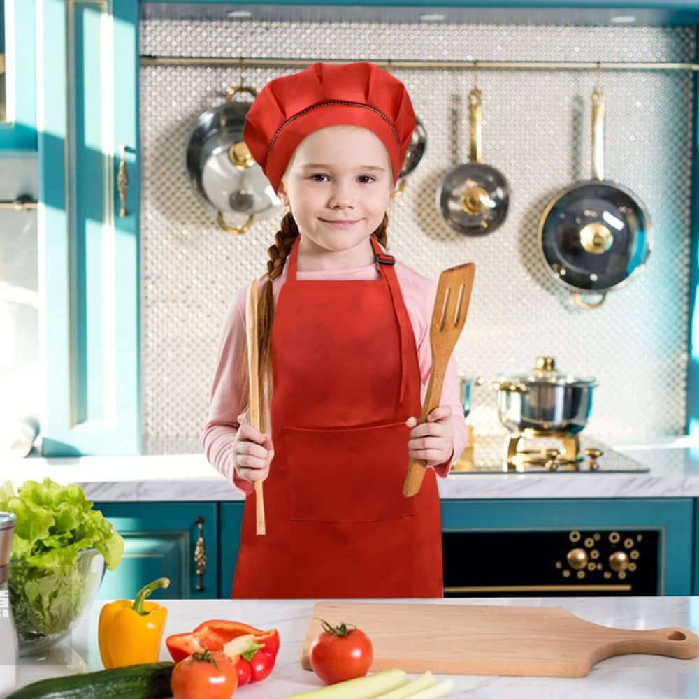 Chef apron and hat set best sale
