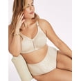 thumbnail image 5 of Women's Bali X372 Lace Tummy Panel Shaping Brief Panty - 2 Pack (Two Soft Taupe XL), 5 of 8