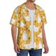thumbnail image 2 of Fotbe Funny Chicken Camisa Estampada de Manga Corta para Hombre, Casual de Verano, Estilo Playero, Sin Arrugas-XX-Large, 2 of 5