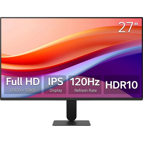 Restored LG 27U411A-B 27" 16:9 Full HD 120Hz IPS LCD HDR Monitor, Black (Refurbished)