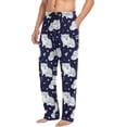 thumbnail image 4 of GZHJMY Dog Pajama Pants for Men, Lounge Pants Lightweight Men Pajama Bottoms with Drawstring Pockets, Christmas New Year Birthday Gifts, Small, 4 of 6