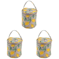 thumbnail image 1 of DQrwqpou Almacenamiento Lana Organizador Bolsas Ganchillo Impermeable Abierta (Amarillo), 1 of 2